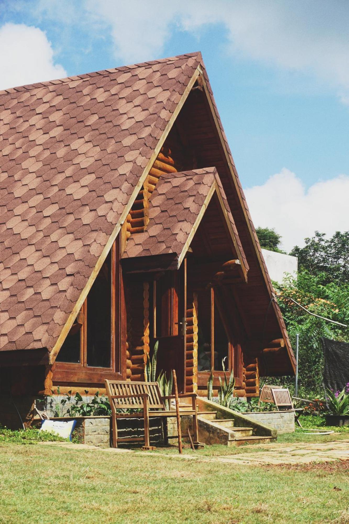 Nha Bao La - Ho Dak Long Thuong Hotel Bảo Lộc Exterior foto